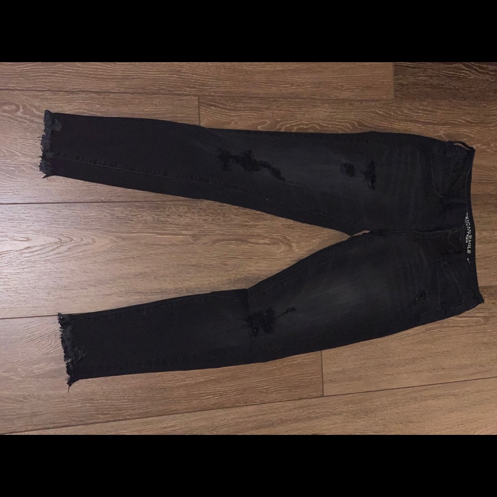 American Eagle 🦅 black jeans size 4